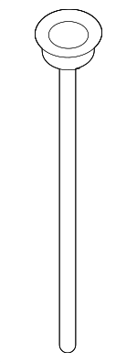 254443M000 - Cooling System: Overflow Hose for Hyundai: Equus, Genesis, Genesis Coupe Image