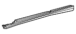 2546980400 - Body: Rocker Panel Guard for Mercedes-Benz Image
