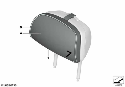 Head Rests Rear for 2021 BMW BMW ALPINA B7 #0