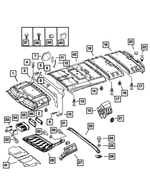 1HA89NCVAA - Interior Trim: Headliner for Mopar Image