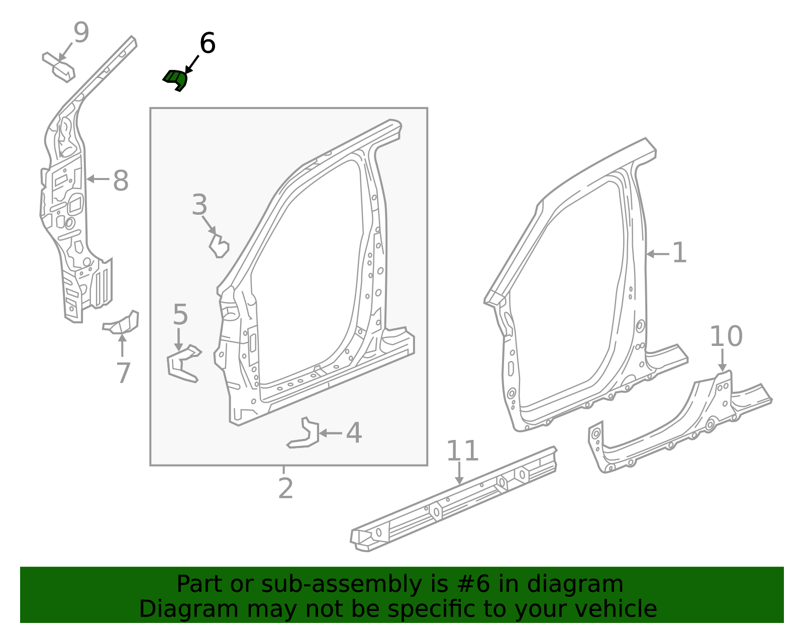 63135-TG7-A01 - Aperture Reinforced Baffle 2016-2025 Honda | Honda ...