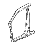 4635T6ZA01ZZ - Body: Aperture Panel for Honda: Ridgeline Image