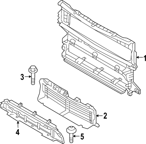 Air Deflector for 2021 Volvo XC40 Recharge #0
