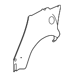 767126CA0A - Body: Outer Wheelhouse for Nissan: Altima Image