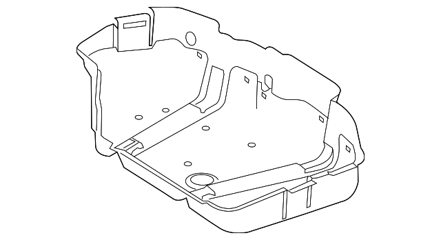 77641-06030 - Tank Shield 2018-2024 Toyota | Longo Toyota Parts