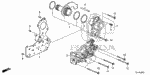 25155RT4010 - Transmission - Automatic: SHAFT ASSY., STATOR for Honda Image