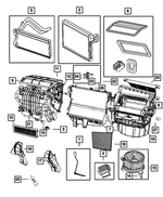 5058576AA - Air Conditioners and Heaters: Drain Grommet for Mopar Image