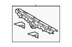5320506901 - Body: Upper Tie Bar for Toyota Image