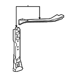 5320306320 - Body: Outer Support for Toyota: Camry Image