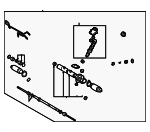 4425006131 - Steering: Rack and Pinion for Toyota: Camry Image