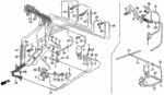 17361PC6000 - Engine: CLAMP, TUBE (7.5X3) for Honda Image