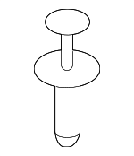 51111908077 - Body: Lamp Bracket Rivet for BMW Image