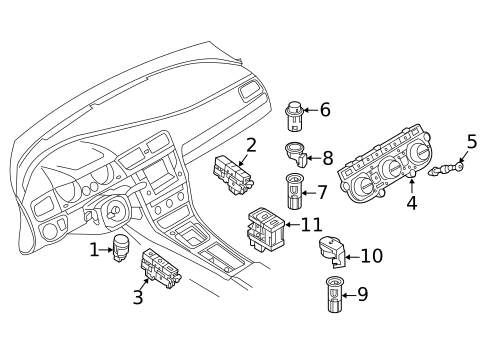 Ignition Lock for 2019 Volkswagen GTI #1