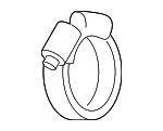 99951241840 - Body: Drain Tube Clamp for Porsche: 718 Boxster, 718 Cayman, 718 Spyder, Boxster, Cayman Image