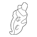 60079FA012 - Body: Upper Hinge for Subaru: Forester, Impreza Image