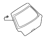 32007614 - Body: Lift Gate for Saab: 9-2X Image