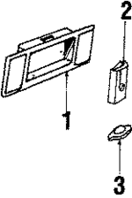 20628868 - Electrical: License Pocket for GM Image