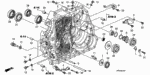 21101RG0A00 - Transmission - Automatic: PLATE, BEARING SETTING for Honda Image