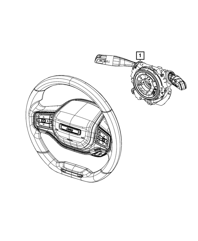 68351728AD - Electrical: Steering Control Module for Mopar Image