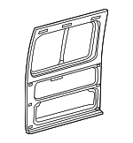 5104197AA - Body: Side Panel for Dodge: Sprinter 2500, Sprinter 3500 Image