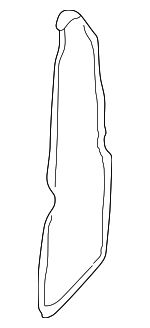 10285034 - Body: Sound Absorber for Chevrolet: Venture | Oldsmobile: Silhouette | Pontiac: Montana, Trans Sport Image