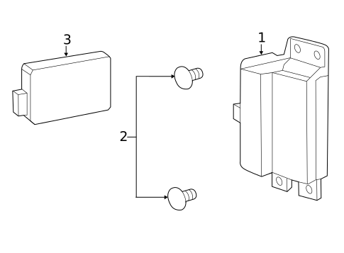 Electrical Components for 2013 Dodge Charger #1