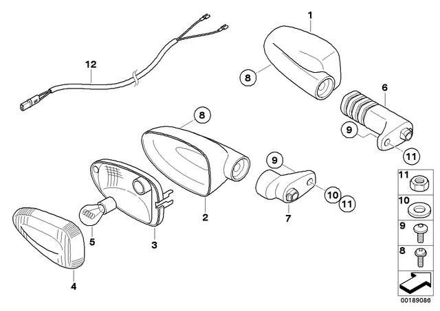 61127721720 - : Adapter Lead              for BMW-Motorrad Image