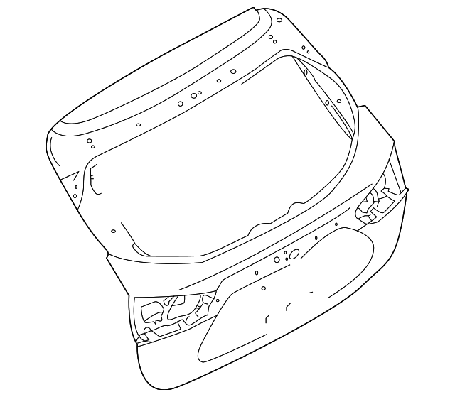 Lift Gate - Nissan (K010M-6MAMA)