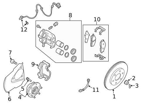 Anti-Lock Brakes for 2004 INFINITI QX56 #2
