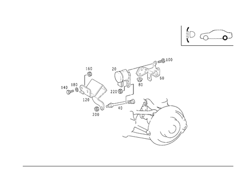 Regulation of Dynamic Headlamp Range Control, Rear for 1999 Mercedes-Benz E430 #1