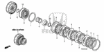 22539RJF003 - Transmission - Automatic: SPRING, CLUTCH DISK for Honda Image