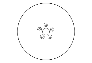 52910J9850 - : Wheel, Alloy for Hyundai: Kona, Kona Electric, Kona N Image