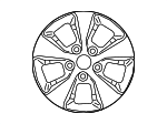 2019-2021 Hyundai - Wheel, Alloy