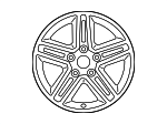 52910J9100 - : 2018-2023 Hyundai - Wheel, Alloy for Hyundai: Kona, Kona Electric, Kona N Image
