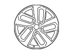 52910J9300 - : 2018-2021 Hyundai - Wheel, Alloy for Hyundai: Kona, Kona Electric Image