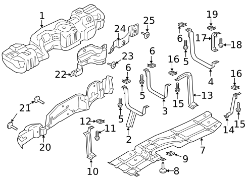Fuel System Components for 2018 Ford F-350 Super Duty #0