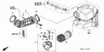 15772551000 - Electrical/Exhaust/Heater/Fuel: CLIP, BREATHER TUBE for Acura Image