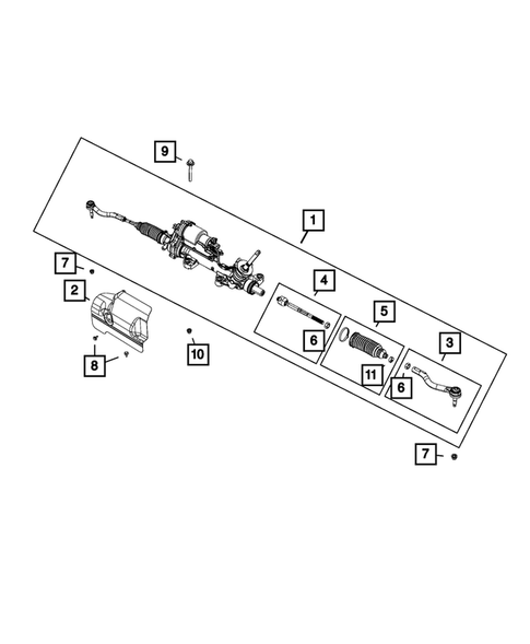 Steering Gear for 2018 Chrysler Pacifica #0
