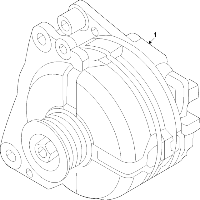 7K903026 - Electrical: Alternator for Audi Image
