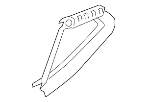 822735RB0A - : Vent Weather-Strip for Nissan: Kicks, Kicks Play Image