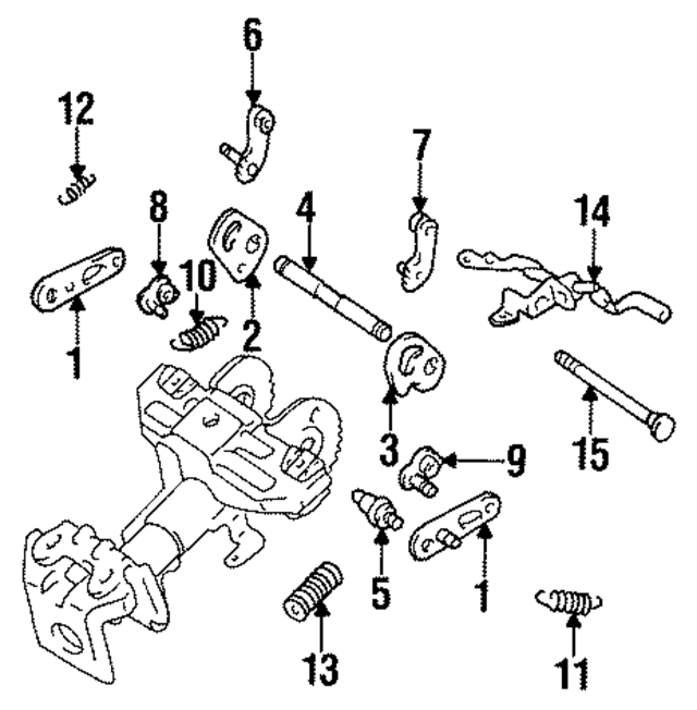 4581922040 - Steering: Retainer for Toyota Image