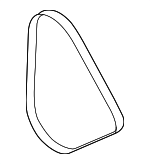 95810225110 - Cooling System: Drive Belt for Porsche: Cayenne, Panamera Image