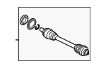 33212284116 - Suspension: Axle Assembly for BMW Image