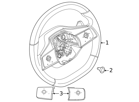 Steering Wheel & Trim for 2026 Nissan Murano #0