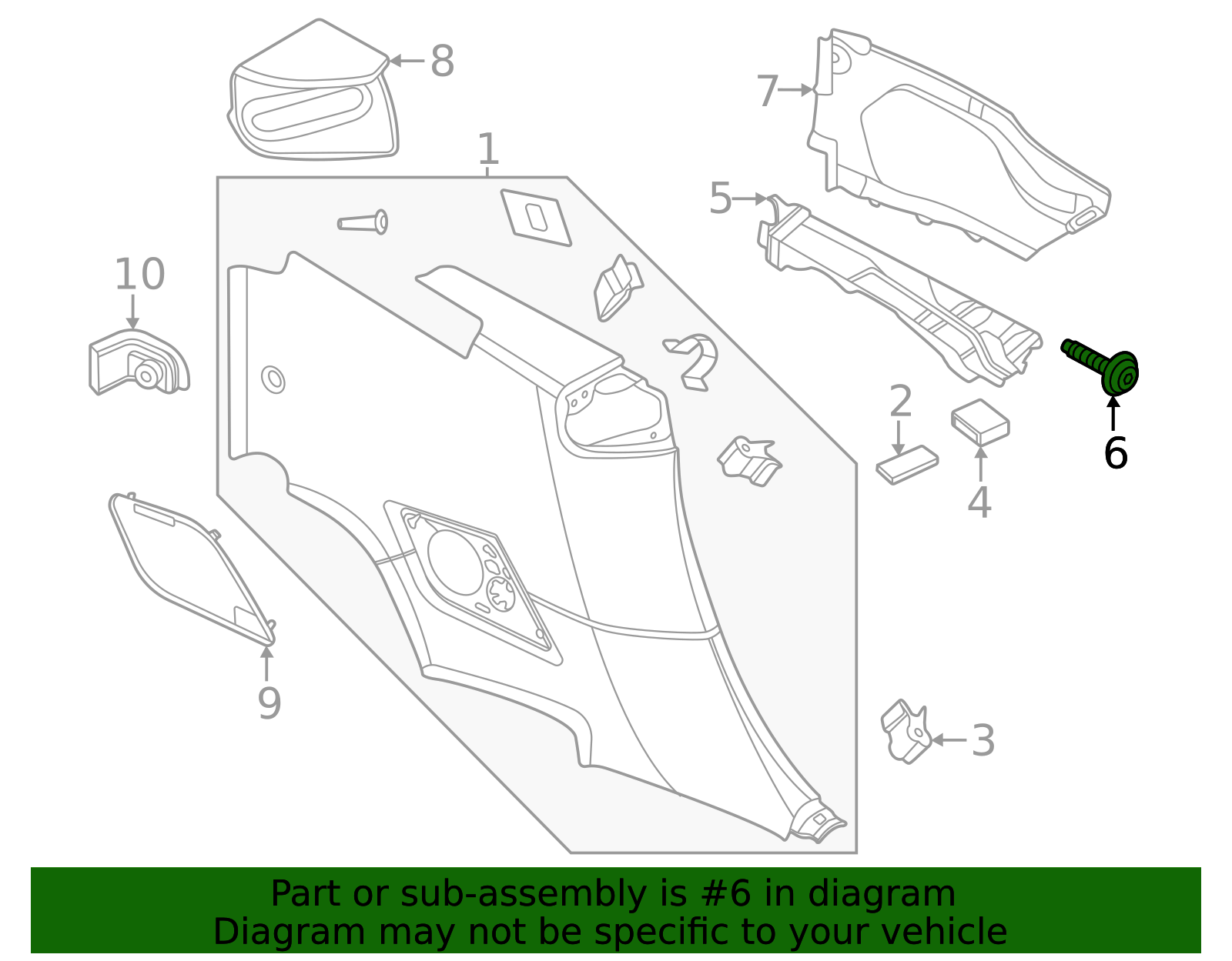 Bracket Screw - Porsche (N-909-699-01)