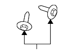11609989 - Body: Wheelhouse Liner Bolt for GM Image
