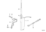 65218362368 - : Antenna Rod F Short Rod Antenna for BMW Image