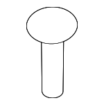 1249205163 - Body: Partition Panel Screw for Genesis: Electrified G80, Electrified GV70, G70, G80, G90, GV60, GV70, GV80, GV80 Coupe | Hyundai: Accent, Azera, Elantra, Elantra GT, Elantra N, Equus, Genesis, Genesis Coupe, Ioniq, Ioniq 5, Ioniq 6, Kona, Kona Electric, Kona N, Palisade, Santa Cruz, Santa Fe, Santa Fe Sport, Santa Fe XL, Sonata, Tucson, Veloster, Veloster N, Venue, Veracruz, XG300, XG350 Image