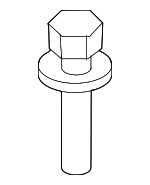 284172F000 - Exhaust: Turbocharger Mount Heat Shield Bolt for Hyundai Image