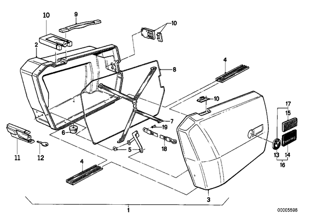 46542300013 - : Handle                    for BMW-Motorrad Image